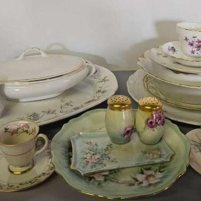 Floral Porcelain Dinnerware