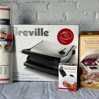 Breville Panini Press, Williams-Sonoma Chopper and More Cookware