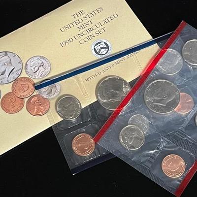 1990 U.S. Mint Uncirculated Coin Set