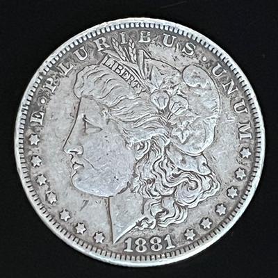 1881 Morgan Silver Dollar