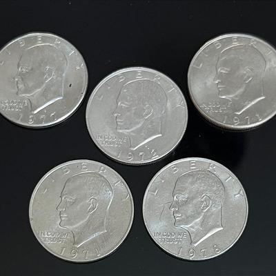 Eisenhower Dollars (5)