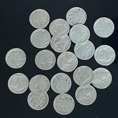 Buffalo Nickels (20)