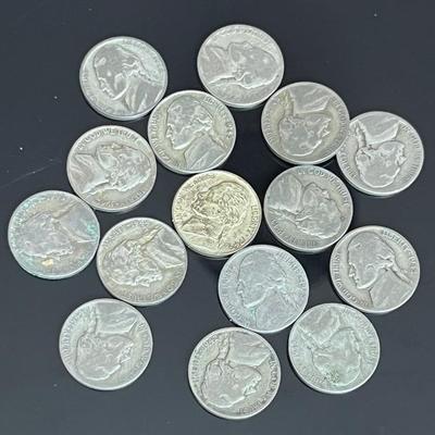 WWII Silver Nickels (15)