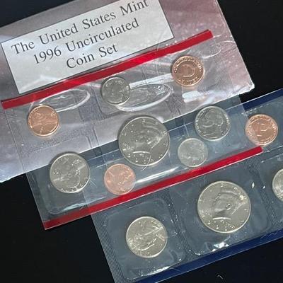 1996 U.S. Mint Uncirculated Set
