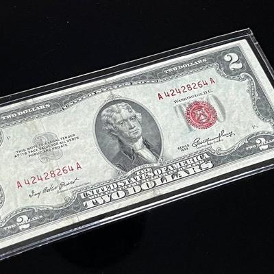 Series 1953 Red Seal $2 U.S. Note
