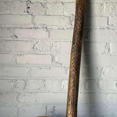 Turned Maple Bowl, Rain Stick and Other Wooden Wares