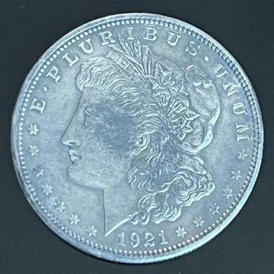 1921 Morgan Silver Dollar