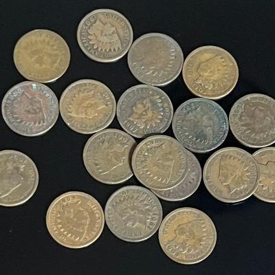 Indian Head Pennies (15)