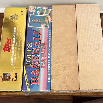 4 Collectible Topps & Bowman Baseball Card Sets