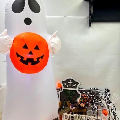 Ghost Inflatable & Halloween Decor 
