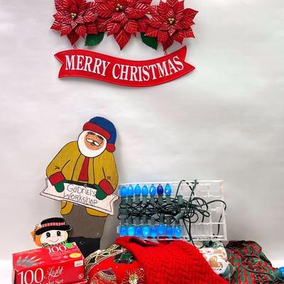 Christmas Decorations & Lights Assortment