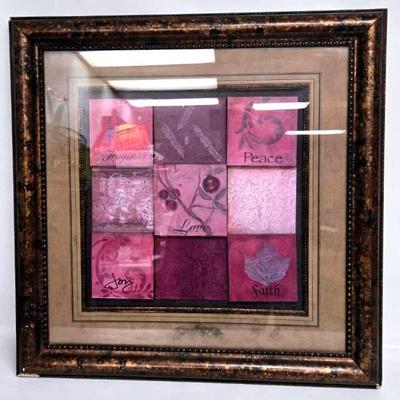 Inspirational Patchwork Wall Art