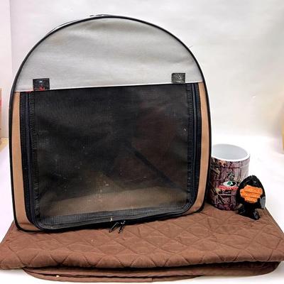 Large Pet Carrier & Camping Items