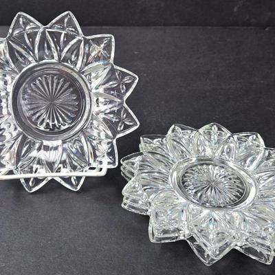 Vintage Petal Flower Plates