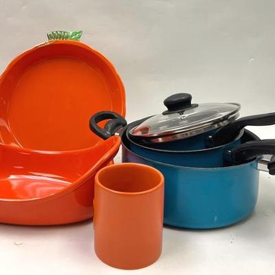 Vintage “Avon” Pumpkin Pie Plate & More