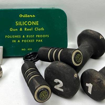 Vintage “Outers” Gun & Reel Cloth & Vintage Items