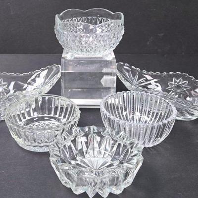 Elegant Clear Glass Collection 