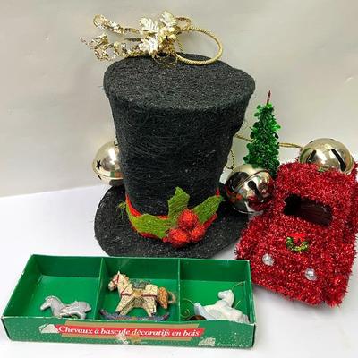Vintage Rocking Horse Ornaments & More