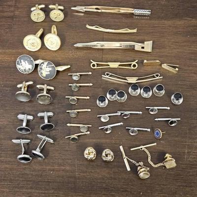 Cufflinks Tie Pins And Other Men's Jewelry 