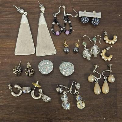 11 Pairs Of Earrings 