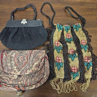 Vintage Micro Bead Handbags 
