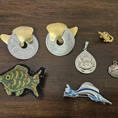 Fish Themed Jewelry Pieces 