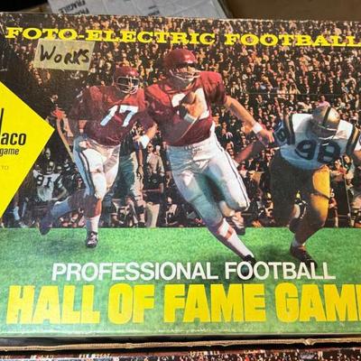 Vintage cadaco foto electric football game