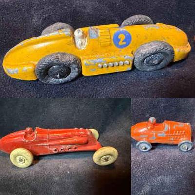 Vintage toy racers