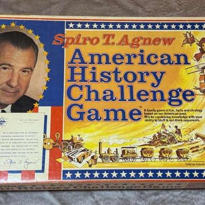 Spiro t agnew american history challenge game