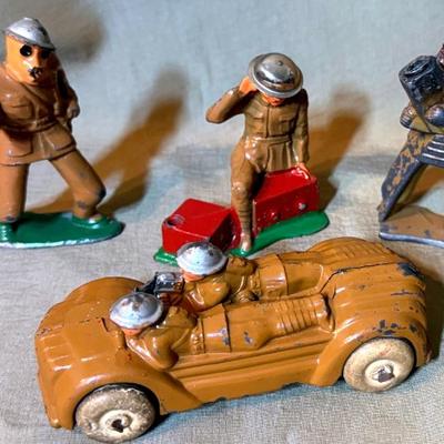 Barclay lead wwi army men vehicle
