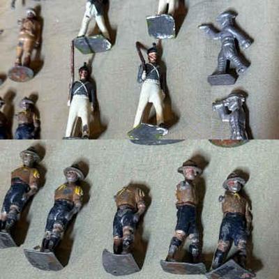 Misc vintage britain lead figures