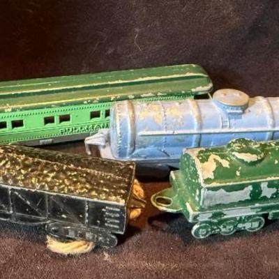 London and tootsie toy trains