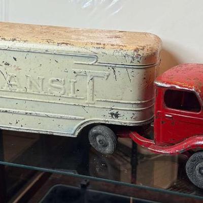 Vintage kingsbury toys transit" truck