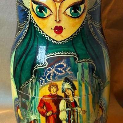 Russian matryoshka nesting doll