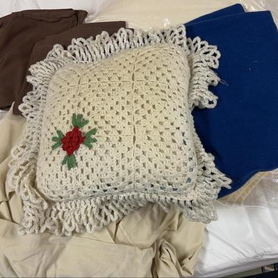 Mystery Lot Blankets and pillow
