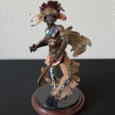 Franklin Mint “Spirit of the Horsemen" bronze sculpture by Robert Murphy 