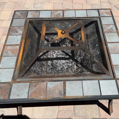 Wood-burning fire pit