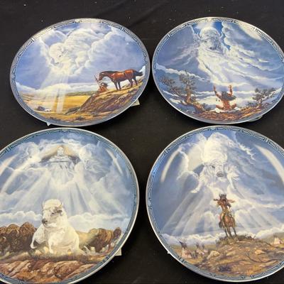 Native American collector plates