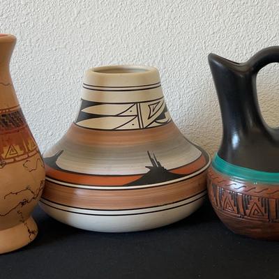 Two Signed Tannia Neal Vases & More