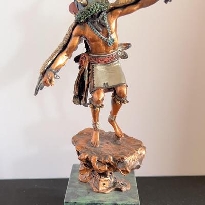 Legends. Kachina dancers collection. “Kwahu”. Limited edition number 1297 out of 2500.