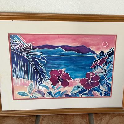 Floral Island Print