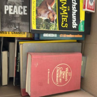 Heavy Box Filled With Books