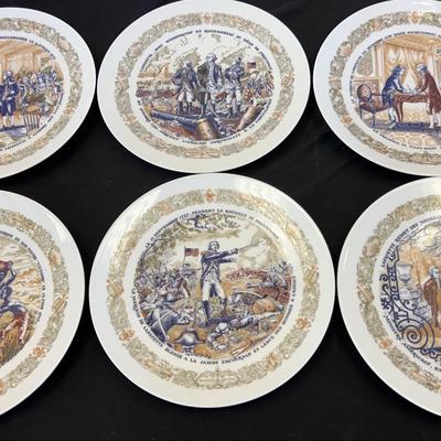 Henri D’arceau L & Fils Collector Plates