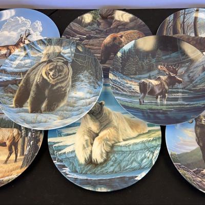 Dominion China, limited edition, Canadian wildlife collector plates