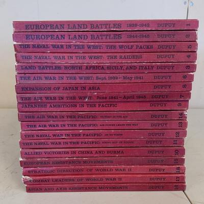 Vintage Military Books, 18 Pieces