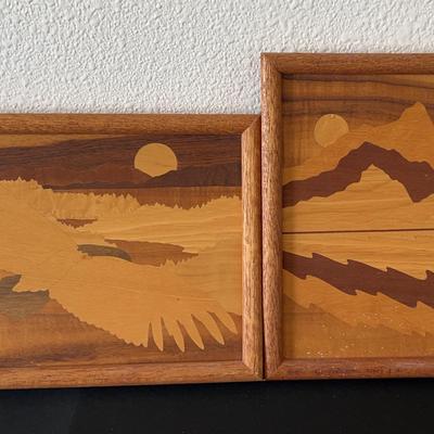Wood Lamdscape Art 