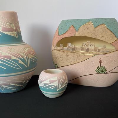 Navajo Signed Pottery & More