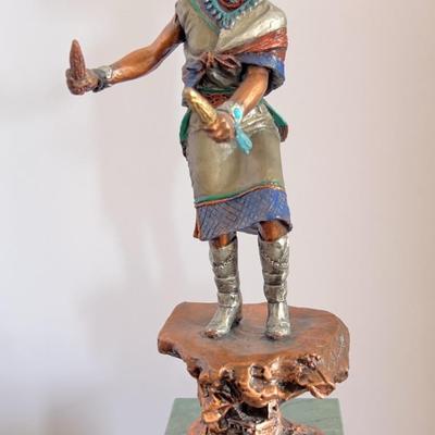 Legends Kachina dancers collection.  “Palhik Mana” limited edition number 37 out of 2,500