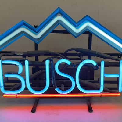 Busch Beer Neon Sign