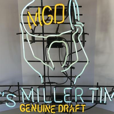 MGD Genuine Draft Neon Sign